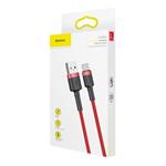 Kábel Baseus Cafule USB-C 2A 2 m (červený)