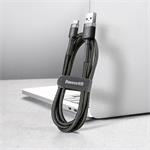 Kábel Baseus Cafule USB-C 2A 3 m (čierno-šedý)