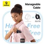 Kabel Baseus PicoGo magnetic USB-C/USB-C 1m 240W černý