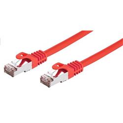 Kabel C-TECH patch cord Cat6, FTP, červený, 2m