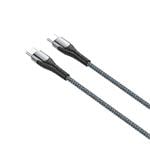 Kábel ColorWay USB-C na USB-C 1 m (PD 65W), sivý
