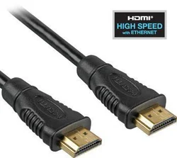 KÁBEL HDMI A - HDMI A M/M 4,5 m zlatá verzia HDMI 1.4 vysokorýchlostný ethernet