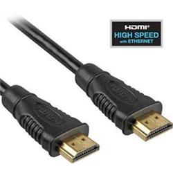 KABEL HDMI A - HDMI A M/M 4,5m zlac. kon.verze HDMI 1.4 high speed ethernet