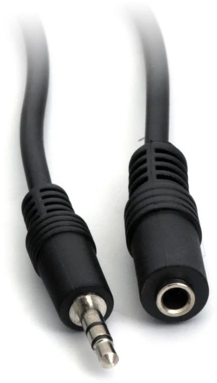 Kábel Jack 3,5 mm stereo predĺženie 5 m