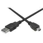 Kábel PremiumCord USB 2.0, A-B mini, 5-pin, 2 m