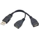 Kábel PremiumCord USB 2.0 A/Male na A/Female (dáta + nabíjanie)