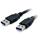 Kábel PremiumCord USB 3.0 Super-speed 5Gbps A-A, 9pin, 2m