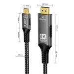 Kábel PremiumCord USB-C na HDMI 2 m 8K@60Hz,4K@144Hz Hliník