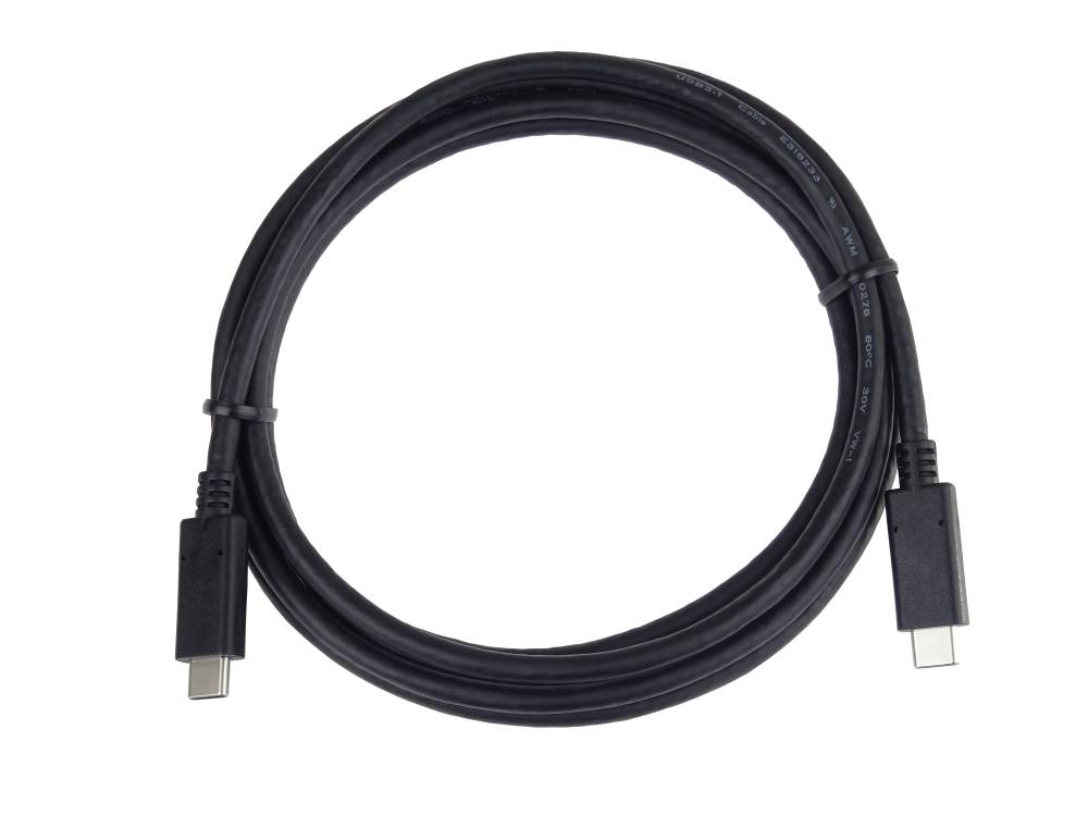 Kábel PremiumCord USB-C ( USB 3.2 generácie 2x2, 3A, 20Gbit/s ) čierny, 1 m