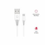 Kábel Swissten USB / USB-C 1,5 m, biely