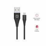 Kábel Swissten USB / USB-C 1,5 m, čierny
