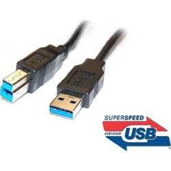 Kábel USB 3.0 Super-speed 5Gbps A-B 9pin 2 m