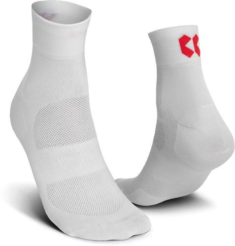 Kalas ponožky nízké RIDE ON Z bílé/červené vel.43-45