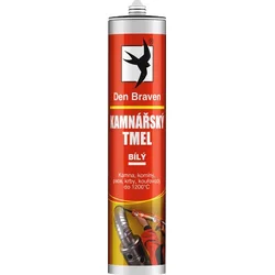 Kamenársky tmel Den Braven, 280 ml, biely