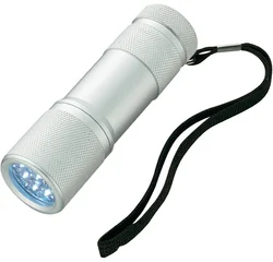 Kapesní LED svítilna, 9 LED