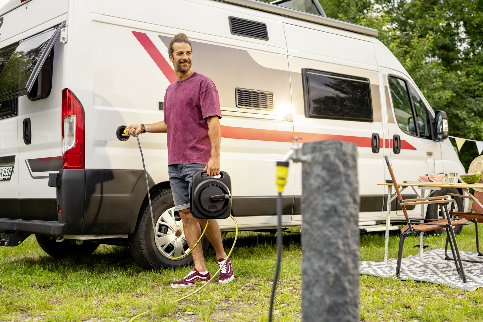 Kärcher HBX 2.10 Kompaktný nástenný box s hadicou
