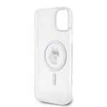 Karl Lagerfeld IML Choupette MagSafe zadný kryt pre iPhone 15 Plus Transparent