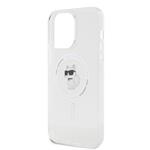Karl Lagerfeld IML Choupette MagSafe zadný kryt pre iPhone 15 Pro Max Transparent