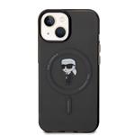 Karl Lagerfeld IML Ikonik MagSafe zadný kryt pre iPhone 15 Black