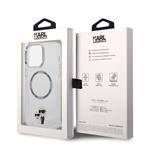 Karl Lagerfeld IML Karl and Choupette NFT MagSafe Zadní Kryt pro iPhone 13 Pro Max Transparent