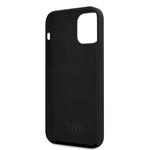 Karl Lagerfeld Liquid Silicone Choupette NFT Zadní Kryt pro iPhone 12/12 Pro Black