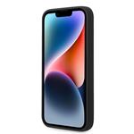 Karl Lagerfeld Liquid Silicone Choupette NFT Zadní Kryt pro iPhone 14 Black