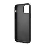 Karl Lagerfeld PU Saffiano Karl and Choupette NFT Zadný kryt pre iPhone 11 Black
