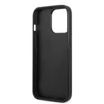 Karl Lagerfeld Saffiano Plaque Kryt pro iPhone 13 Pro Black