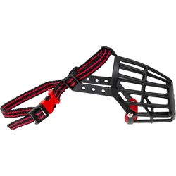 Karlie Náhubek plastový černý D: 22cm Š: 26-43cm