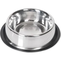 Karlie Nerezová miska s gumovým okrajem 18cm 900ml
