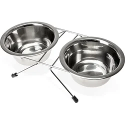 Karlie Nerezové misky set 2 x 380ml, 13cm