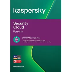 Kaspersky Security Cloud Personal 3x 1 rok Nová elektronická licence