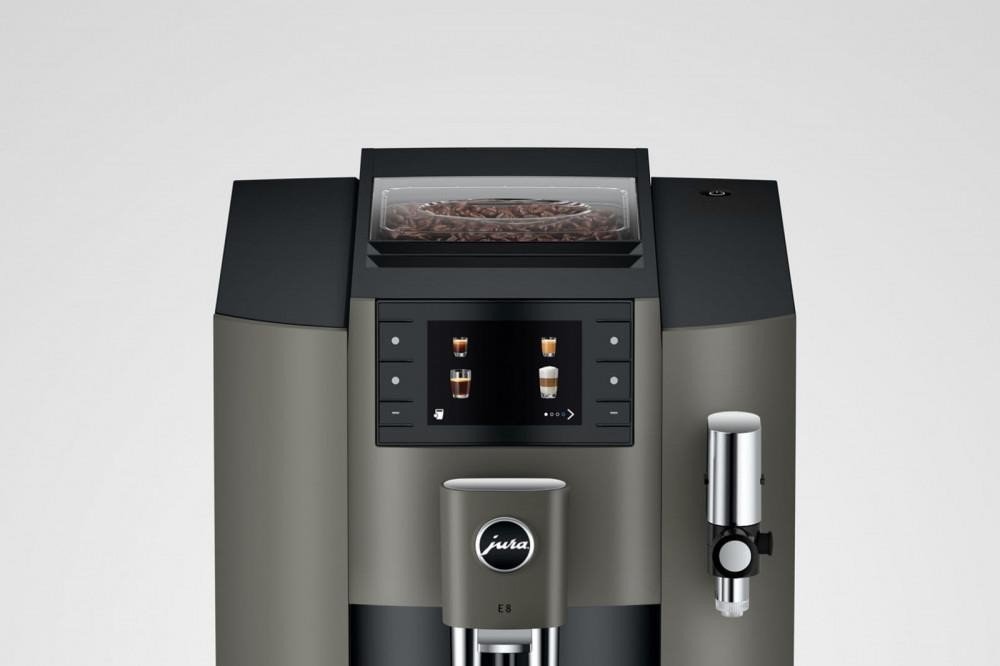 Kávovar Jura E8 Dark Inox