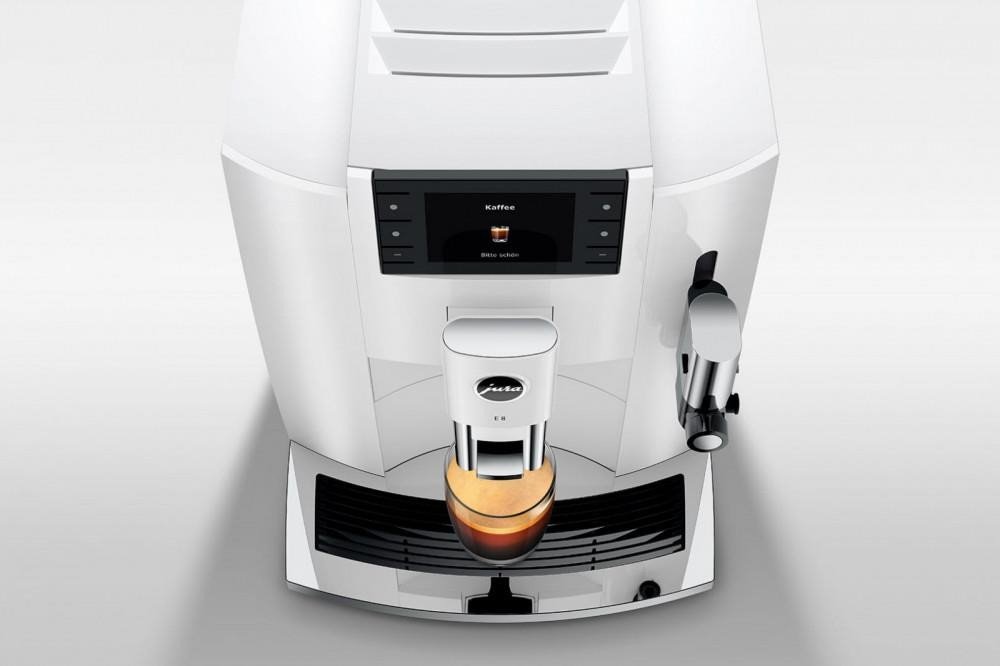 Kávovar Jura E8 Piano White