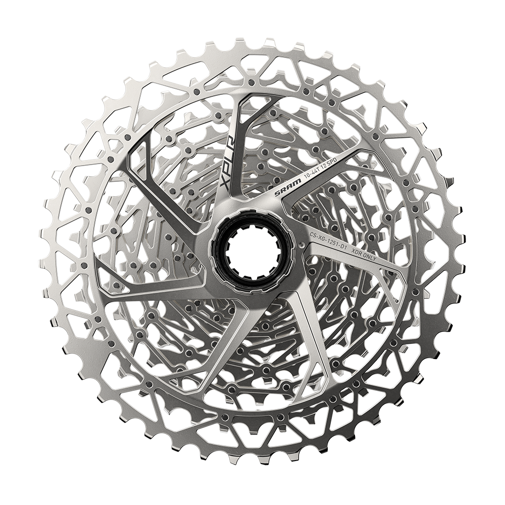 Kazeta SRAM XG-1251 D1 Silver 12 rychl., 10-44z D1