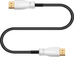 KB PremiumCord optický kábel HDMI 2.0 4K@60Hz 100 m, M/M, pozlátené konektory