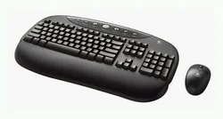 KBC LOGITECH Cordless Internet Pro Desktop, (Black) OEM