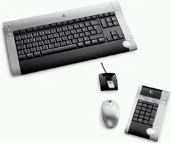 KBC LOGITECH diNovo Cordless Desktop NB CZ, USB (wireless)