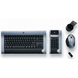 KBC Logitech diNovo Media Desktop Laser, US verze, bezdrátová sada klávesnice a