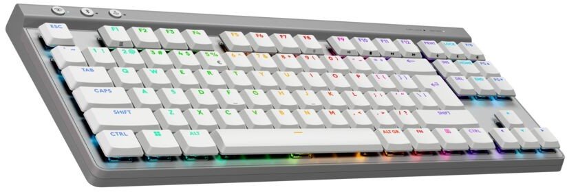 KBC Logitech G515 TKL LIGHTSPEED US INT'L - USB, biela