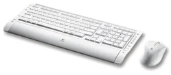 KBC LOGITECH S530 Mac, US verze, bezdrátová sada kbc a myši, BÍLÁ
