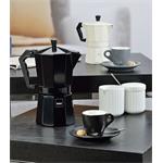 KELA 2dílná sada šálků s podšálky na espresso, 50 ml