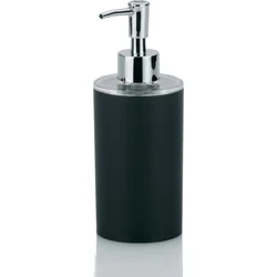 KELA Dávkovač mydla DARK 350 ml, čierny