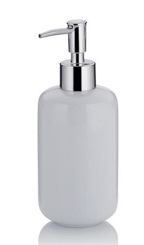 KELA Dávkovač mydla ISABELLA keramický 400 ml, biely