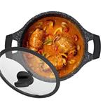 KELA Kastrol s nepřilnavým povrchem a poklicí STELLA NOVA, 24 cm