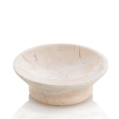 KELA Miska na mýdlo MARBLE mramor, béžová