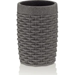 KELA Pohár ALEXIA poly sivá V 10,5cm / Š 7cm