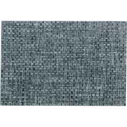 KELA Prostírání PLATO, polyvinyl, 45 x 30 cm, černá