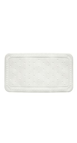 KELA Vanová podložka KRETA PVC, 72 x 36 cm, bílá 