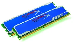 Kingston 4GB DDR3 DIMM (Kit 2x2GB) HyperX Blu 1600MHz DDR3 CL9 (9-9-9-27) 1,7-1,9V DIMM